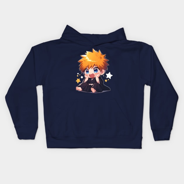 ichigo Kids Hoodie by Stephanie Francoeur Art